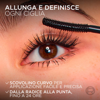 L'Oréal Paris Mascara Telescopic Extensionist Allungante Colore Nero