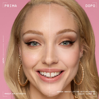 NYX Professional Makeup Wonder Snatch Cipria 02  Cheeky Cherry