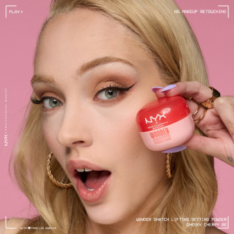 NYX Professional Makeup Wonder Snatch Cipria 02  Cheeky Cherry