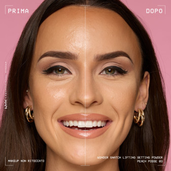 NYX Professional Makeup Wonder Snatch Cipria 03 Peach Posse