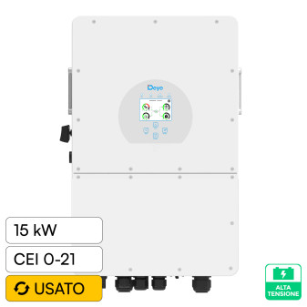 V-Tac Inverter Trifase Ibrido On-Grid / Off-Grid 15kW IP65 CEI 0-21