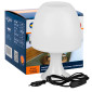 Velamp Lampada da Tavolo Mushroom con Portalampada per Lampadine E14 - mod. TL1010