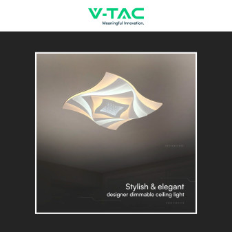 V-Tac Plafoniera LED a Superficie 75W SMD CCT 3in1 Dimmerabile