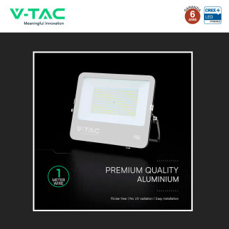 V-Tac VT-44153 Faro LED 150W SMD Chip CREE IP65 IK05 Nero