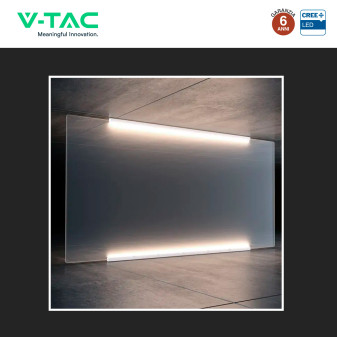 V-Tac VT-065 Plafoniera LED Lineare T5 7W SMD Chip CREE Linkabile