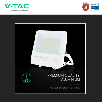 V-Tac VT-44101 Faro LED Faretto 100W SMD Chip CREE IP65
