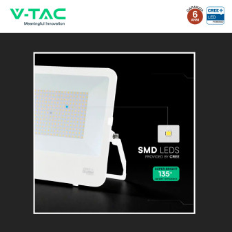 V-Tac VT-44201 Faro LED Floodlight 200W SMD Chip CREE IP65