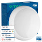 V-Tac VT-8603 Plafoniera LED Rotonda 20W SMD Chip CREE IP65 IK08 CCT Changing Color 3in 1 Colore Bianco - SKU 801-24-6
