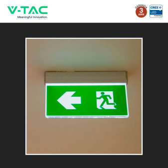 Lampada LED Uscita di Emergenza 2W SMD CREE IP20 V-Tac