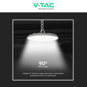 V-Tac VT-91100CCT Lampada Industriale LED UFO 100W SMD High Bay