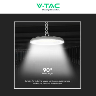 V-Tac VT-91100CCT Lampada Industriale LED UFO 100W SMD High Bay