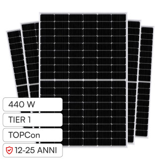 Pannelli Fotovoltaici 440W TOPCon IP68 V-Tac Austa Osda