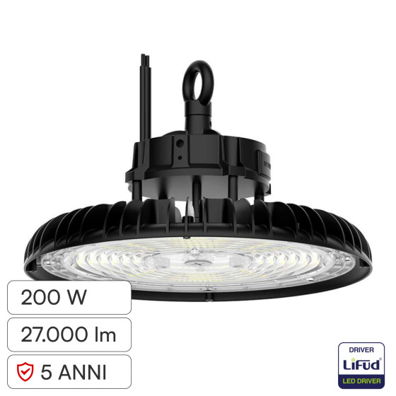 V-Tac VT-90202 Lampada Industriale LED UFO 120/150/200W SMD IP65