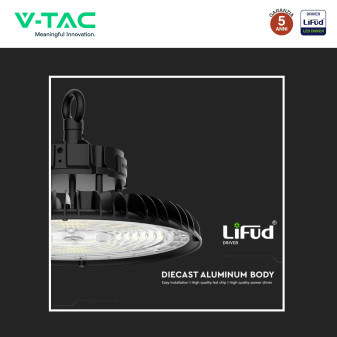 V-Tac VT-90202 Lampada Industriale LED UFO 120/150/200W SMD IP65