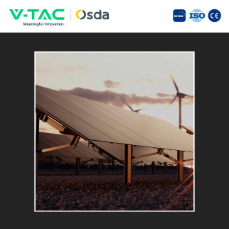 Pannelli Fotovoltaici 440W TIER 1 TOPCon IP68 Full Black V-Tac Osda