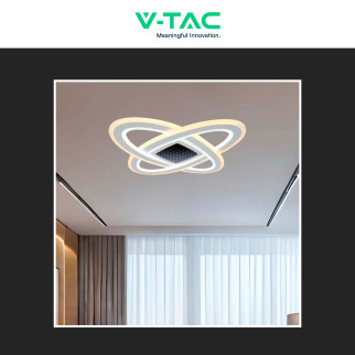V-Tac VT-7962 Plafoniera LED a Superficie 130W SMD CCT Dimmerabile