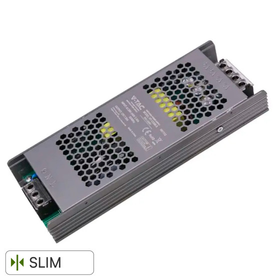 V-Tac VT-13360-S Alimentatore Led Slim 360W 12V 30A Per Uso Interno
