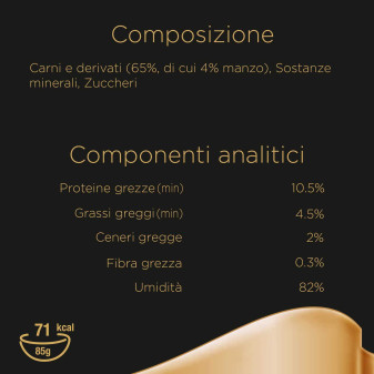 Sheba Classics Paté con Manzo Cibo per Gatti 22x 85g