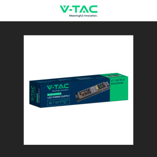 V-Tac VT-13075-S Alimentatore Led Slim 75W 12V 6,25A Per Uso Interno