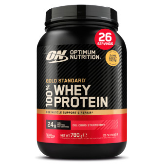 Gold Standard 100% Whey Protein Fragola Optimum Nutrition