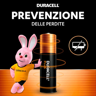Duracell Plus Pile Alcaline MiniStilo AAA MN2400 LR03 Micro 1,5V