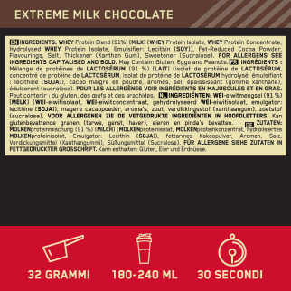 Gold Standard 100% Proteine Cioccolato Latte Shaker Optimum Nutrition