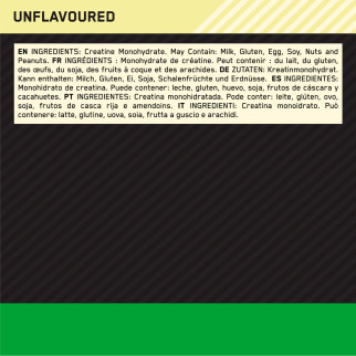 Creatian Pre-Workout Micronised Creatine Optimum Nutrition