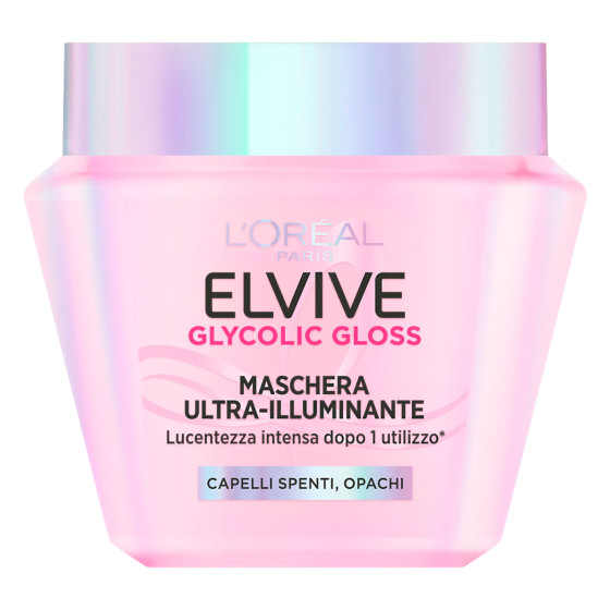 L'Oréal Paris Elvive Glycolic Gloss Maschera Ultra Illuminante 300ml