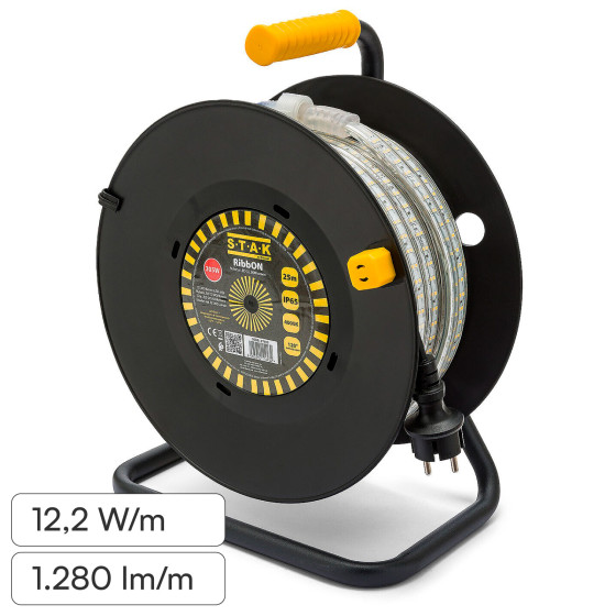 Velamp RibbON Striscia LED Avvolgibile 305W Monocolore SMD Chip 2835