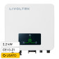 Livoltek Inverter Monofase On-Grid 2,2kW IP65 per Impianto Fotovoltaico CEI 0-21 - mod. GT1-2K2S1R11001