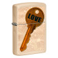 Zippo Accendino a Benzina Ricaricabile e Antivento con Fantasia Love Key  - mod. 22A016