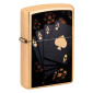 Zippo Accendino a Benzina Ricaricabile e Antivento con Fantasia Poker Design - mod. 47141