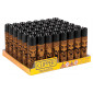 Clipper Large Accendino a Pietrina Grande Ricaricabile con Fantasia Laughter In Dark Pure - Box da 48 Accendini