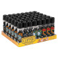 Clipper Large Accendino a Pietrina Grande Ricaricabile con Fantasia Space Helmets - Box da 48 Accendini
