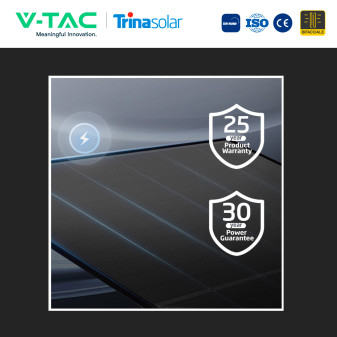 V-Tac Pannelli Fotovoltaici 455W STC 493W BNPI TopCon IP68