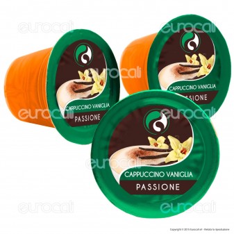 10 Capsule Baciato Caffè Passione Gusto di Cappuccino alla Vaniglia
