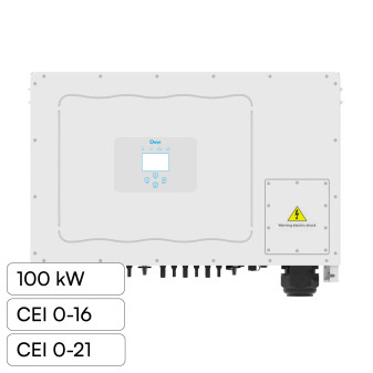 V-Tac Deye Inverter Trifase On-Grid 100kW IP65 CEI 0-21 e CEI 0-16