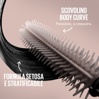 Maybelline Mascara Lash Sensational Body Incurvante Volumizzante Nero