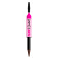 NYX Professional Makeup Fluff &amp; Snatch! Penna Sopracciglia Matte Doppio Applicatore Spugnetta e Pettinino - 05 Cool Ash Brown
