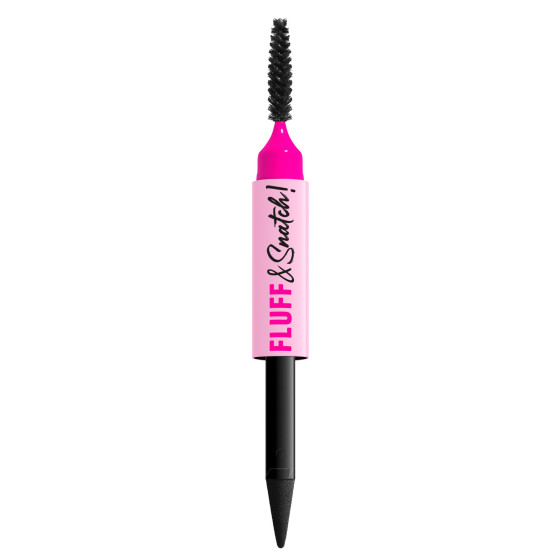 NYX Fluff & Snatch! Penna Sopracciglia Colore 08 Black
