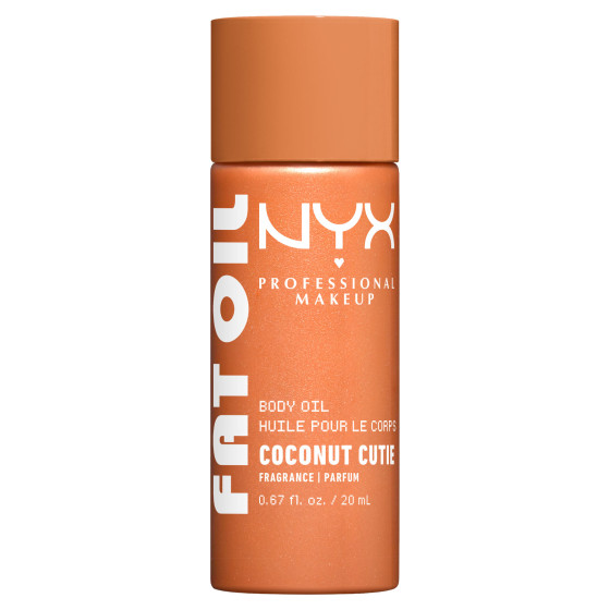 NYX Professional Makeup Fat Oil Body Olio Corpo Glowy Coconut Cutie