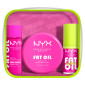 NYX Professional Makeup Kit da Viaggio Suga Baddie Pochette con 1 Olio Corpo 1 Burro Corpo e 1 Gloss Labbra - Set da 3