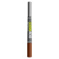 Maybelline New York Brow Inserts Penna Moltiplica Sopracciglia 2in1 con Punta Tripla e Pettinino - Colore 04 Medium Brown