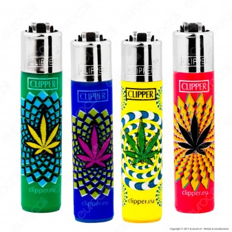 Clipper Micro Fantasia Weed Soul - 4 Accendini [TERMINATO]
