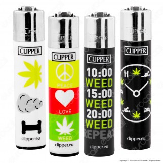 Clipper Large Fantasia Love and Weed - 4 Accendini [TERMINATO]