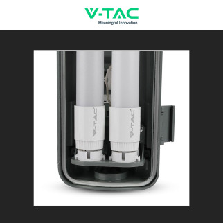 V-Tac VT-15022 Porta Tubi LED IP65 per 2 Tubi T8 G13 da 120cm