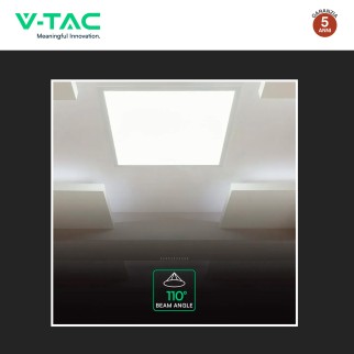 V-Tac VT-61020 Pannello LED Quadrato 60x60 20W SMD a Incasso