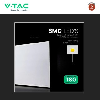 V-Tac VT-61020 Pannello LED Quadrato 60x60 20W SMD a Incasso