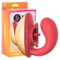 Crushious Vibratore per Coppia Doppia Stimolazione Arcano in ABS e Silicone Ricaricabile USB Waterproof 10 Modalità