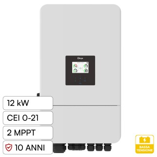 V-Tac Deye Inverter Trifase On-Grid / Off-Grid 12kW IP65